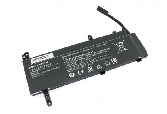 Аккумулятор (батарея) для ноутбука Xiaomi Gaming Laptop 7300HQ 1060 (G15B01W) 15.2V, 3550mAh OEM