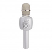 Bluetooth микрофон Joyroom JR-MC2 (серебристый) Bluetooth микрофон Joyroom JR-MC2 (серебристый)