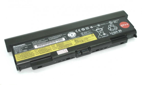 Аккумулятор (батарея) для ноутбука Lenovo T440p (45N1160 57++) 9260мАч, 10.8В (оригинал)