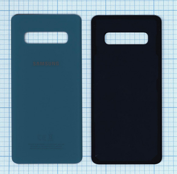 Задняя крышка корпуса для Samsung Galaxy S10 Plus (G975F), зеленая