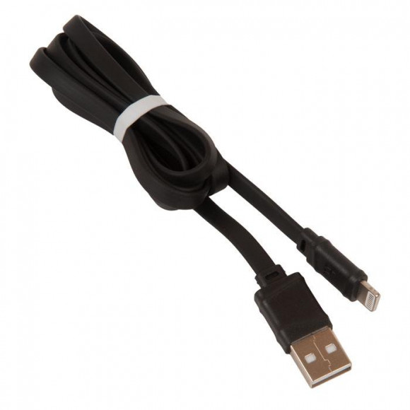 Кабель USB HOCO X5 Bambo USB - Lightning, 2.4А, 1 м, черный