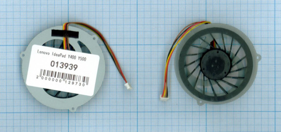 Вентилятор (кулер) для ноутбука Lenovo IdeaPad Y400, Y500, 4-pin