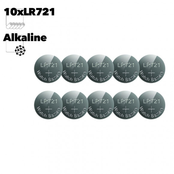 Батарейка часовая Smartbuy AG11 (362A, LR721, 162) 10шт в блистере