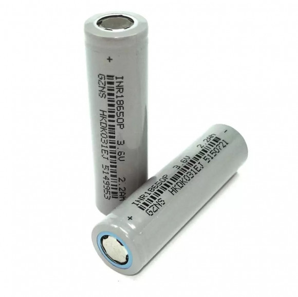 Аккумулятор типа 18650 2200mAh 3.6V, 7.92Wh SZNS