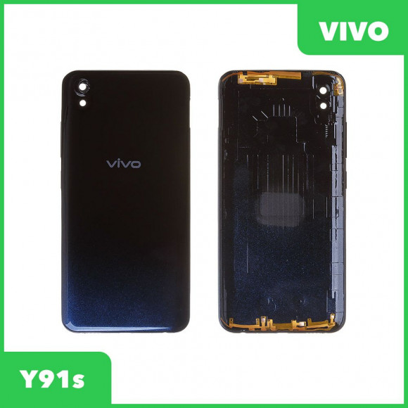 Задняя крышка для Vivo Y91s (черный)