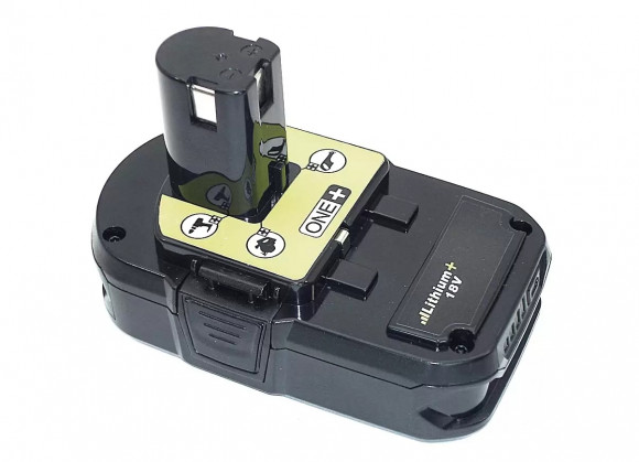 Аккумулятор для электроинструмента Ryobi (p/n: P104, P103, RB18L25), 2500мАч 18В, Li-ion