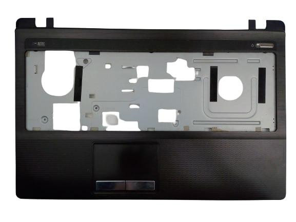 Верхняя часть корпуса (Palmrest) Asus X53 с тачпадом, черный (с разбора)