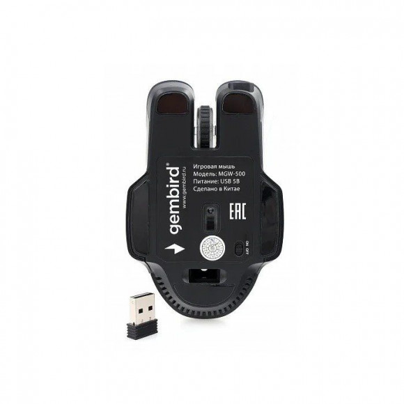 Мышь беспроводная игровая Gembird MGW-500 Мышь беспроводная игровая Gembird MGW-500
