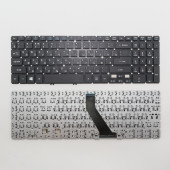 Клавиатура для ноутбука Acer V5-531 черная без рамки, плоский Enter