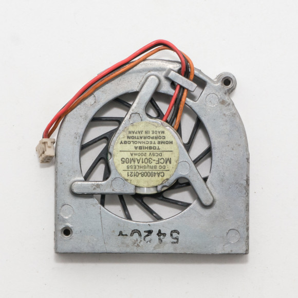 Вентилятор для ноутбука Fujitsu P5020, S6010, T3010 (3 pin)