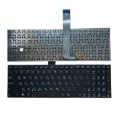 Клавиатура для ноутбука Asus K56, черная, без рамки Клавиатура для ноутбука Asus K56, черная, без рамки