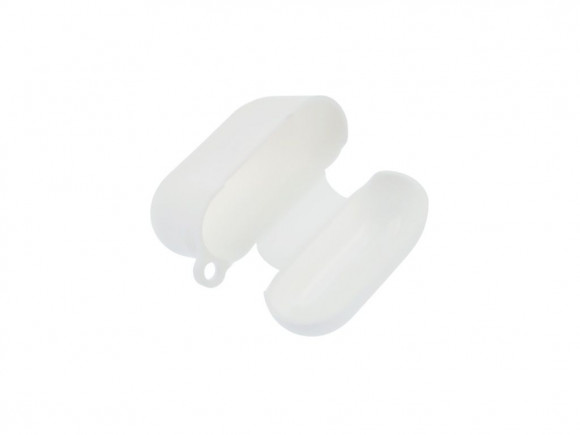 Чехол силиконовый для AirPods 3 (белый) (VIXION)