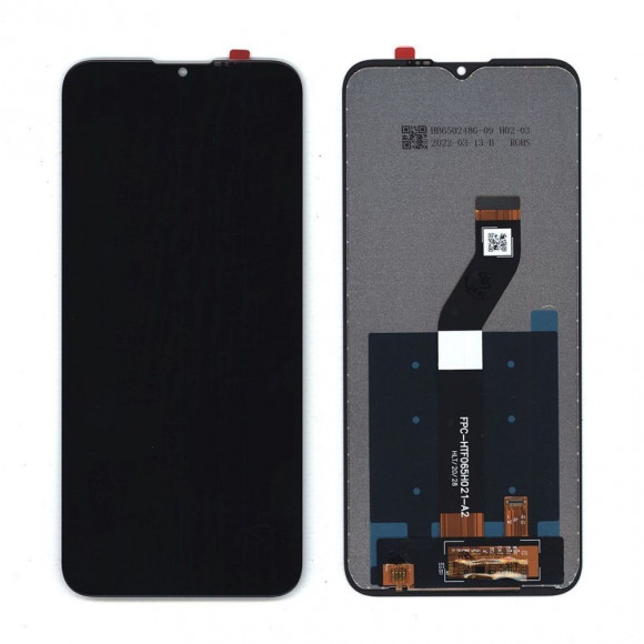 Модуль (матрица + тачскрин) для Motorola G8 Power Lite, черный