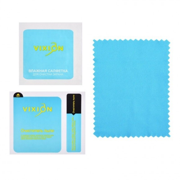 Защитное стекло 3D для Huawei P Smart (2021), черный (Vixion)