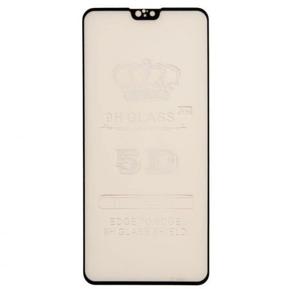 Защитное стекло Full Glue Krutoff для Huawei Mate 30, черный