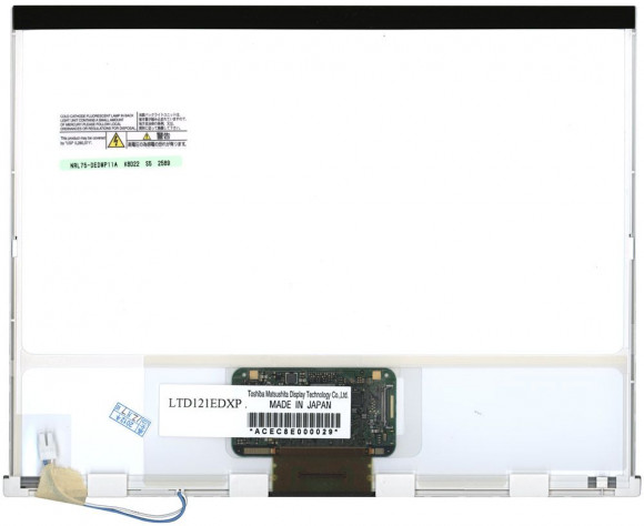 Матрица LTD121EDXP, 12.1", 1024x768, Ламповая (1 CCFL), матовая