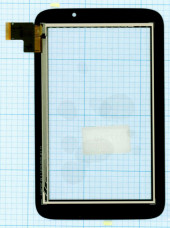 Тачскрин (сенсорное стекло) FPCA-CTP-0700-057-2 для планшета 3Q Q-pad LC0720C, 7", черный
