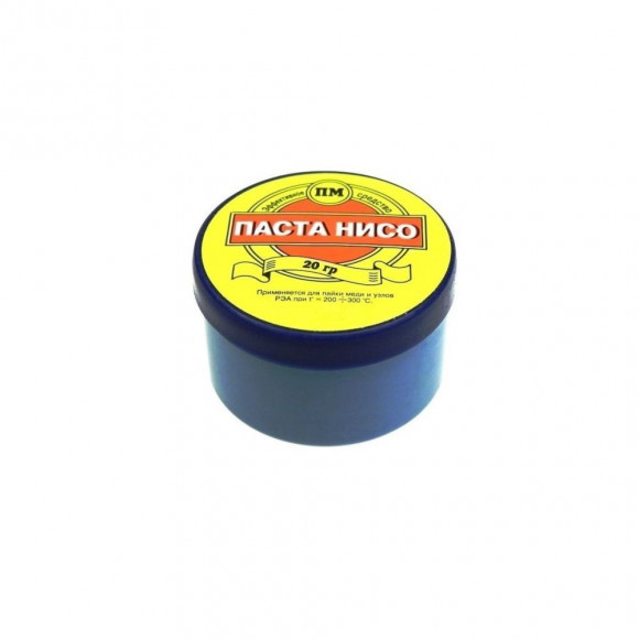 Паста НИСО для пайки меди и узлов РЭА, 20 г.