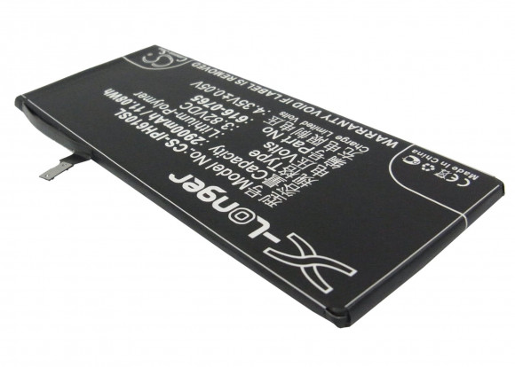 Аккумулятор CS-IPH610SL для телефона Apple iPhone 6 Plus, 3.82В, 2900мАч, 11.08Wh