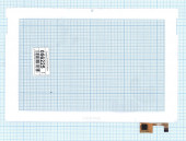 Сенсорное стекло (тачскрин) DY10118 (V4), белое