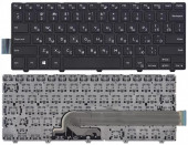 Клавиатура для ноутбука Dell Inspiron 14-3000, черная Клавиатура для ноутбука Dell Inspiron 14-3000, черная