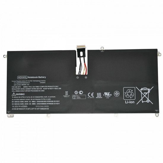 Аккумулятор (батарея) для ноутбука HP Envy Spectre XT 13-2000eg (HD04XL) 14.4V 3150mAh