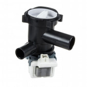 Помпа с корпусом Bosch, для Bosch Maxx, на 3-х защелках, выводы вперед, вместе, замена 141896, Hanyu, Mainox, замена PMP011