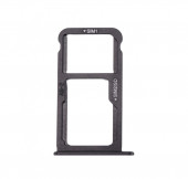 Держатель (лоток) SIM-карты для Huawei P10, черный Держатель (лоток) SIM-карты для Huawei P10, черный