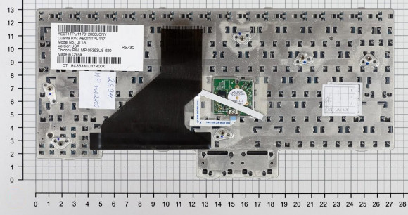 Клавиатура для ноутбука HP Compaq NC2400, NC2500, черная