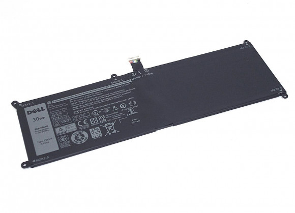 Аккумулятор (батарея) 7VKV9 для ноутбука Dell Latitude XPS 12 7000, 7.6В 30Wh, 4000мАч (оригинал)