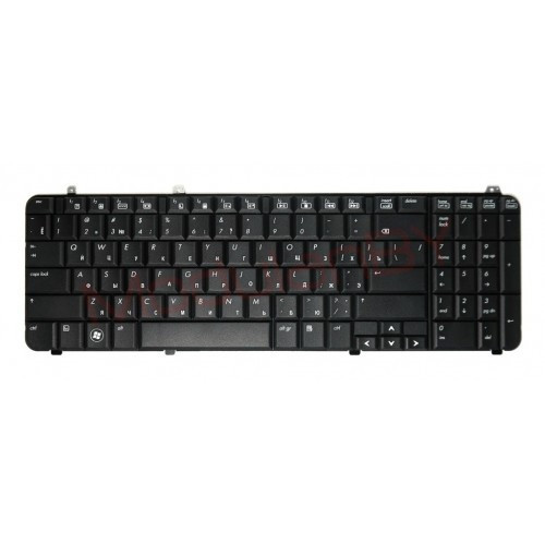 Клавиатура для ноутбука HP DV6-1000,2000 черная РУССКАЯ РАСКЛАДКА