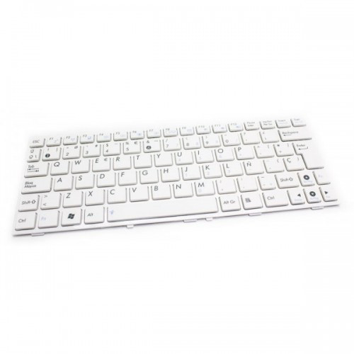 Клавиатура для ноутбука ASUS EEE PC 1011 1015P под рамку белая РУССКАЯ РАСКЛАДКА