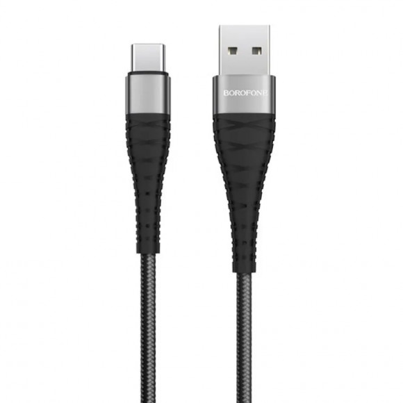 Кабель USB BOROFONE (BX32) Munificent Type-C (1м) (черный)