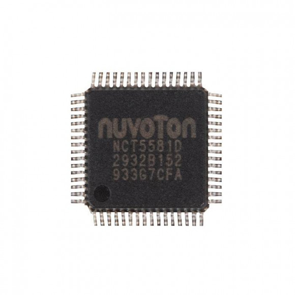 Мультиконтроллер NCT5581D QFP с разбора