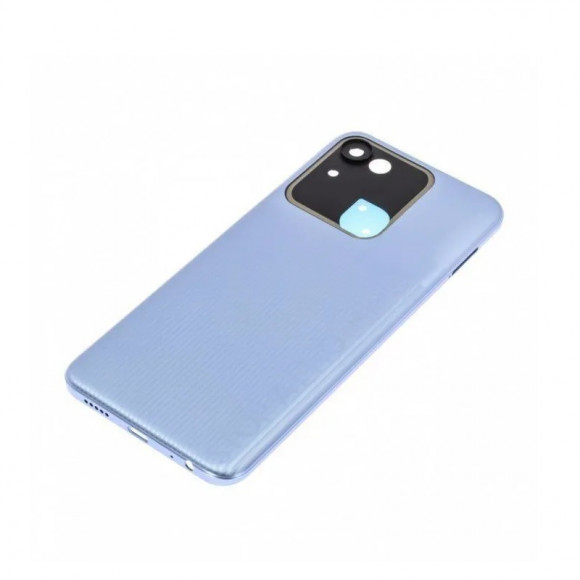 Задняя крышка Tecno Spark Go 2022 голубая