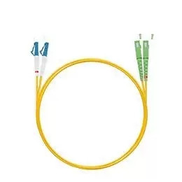 Шнур оптический simplex Cabeus FOP(s)-9-SC/APC-LC/UPC-1, 5m
