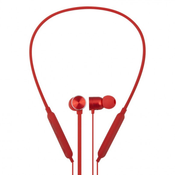 Bluetooth гарнитура Joyroom JM-Y1 стерео вставная, красная