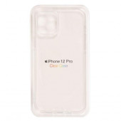 Чехол Clear Case для Apple iPhone 12, 12 Pro, прозрачный, силикон Чехол Clear Case для Apple iPhone 12, 12 Pro, прозрачный, силикон