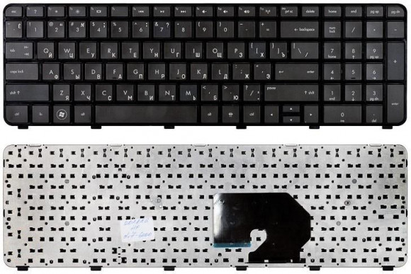 Клавиатура для ноутбука HP Pavilion DV7-6000, черная