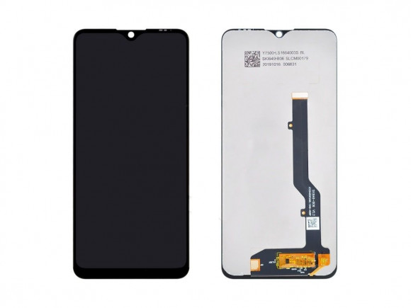 Дисплей для ZTE Blade 20 Smart (V2050 ver 0.2) + тачскрин, черный