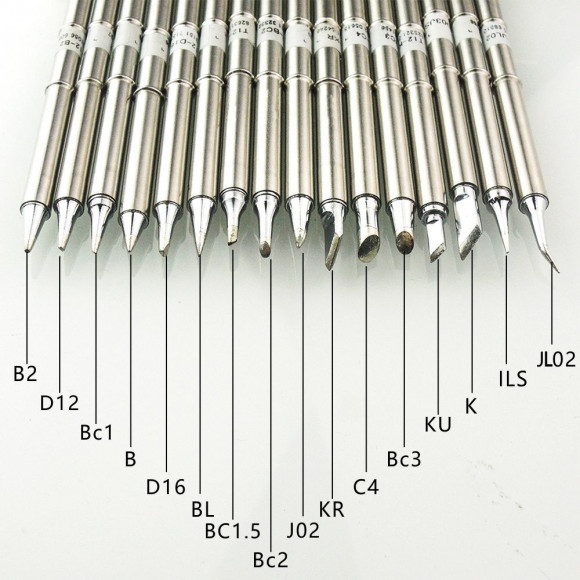 Жало для индукционных паяльников T12-BC3