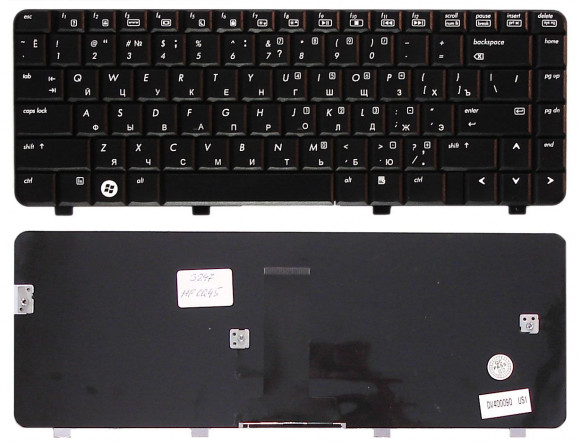 Клавиатура для ноутбука HP Presario CQ40, CQ41, CQ45, черная