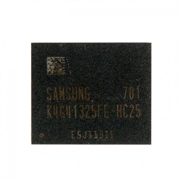 Видеопамять GDDR5 SAMSUNG K4G41325FE-HC25 нереболл.