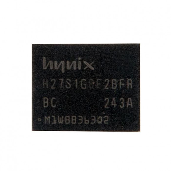 Флэш-память NAND H27S1G8F2BFR BC с разбора