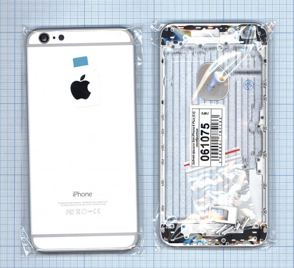 Задняя крышка для Apple iPhone 6 Plus (5.5"), серебристый