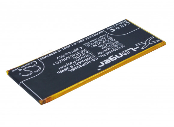 Аккумулятор (батарея) CS-HUP820SL, HB3742A0EZC+ для телефона Huawei P8 Lite, 3.8В, 2200мАч, 8.36Wh