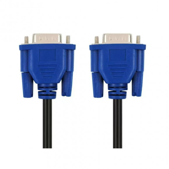 Кабель CAB25 VGA (M) - VGA (M) 1.5м, черный (Vixion)
