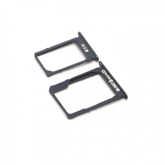 Держатель SIM Samsung A300F, A500F, A700FD (A3, A5, A7 2015) черный