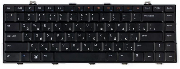 Клавиатура для ноутбука Dell Studio 1440 c подсветкой