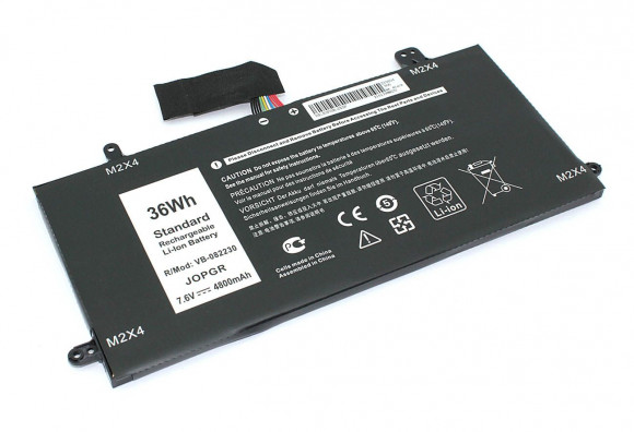 Аккумулятор (батарея) J0PGR для ноутбука Dell Latitude 12 5285, 7.6В 4800мАч (OEM)
